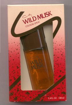 Coty Wild Musk Cologne Spray 100ml Brown Cap/Coty