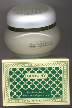 Guepard Perfumed Dusting Powder/Guepard Parfums, Switzerland