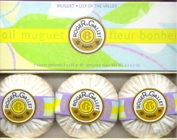 Lily of the Valley (Muguet) Soap Set/Roger & Gallet 